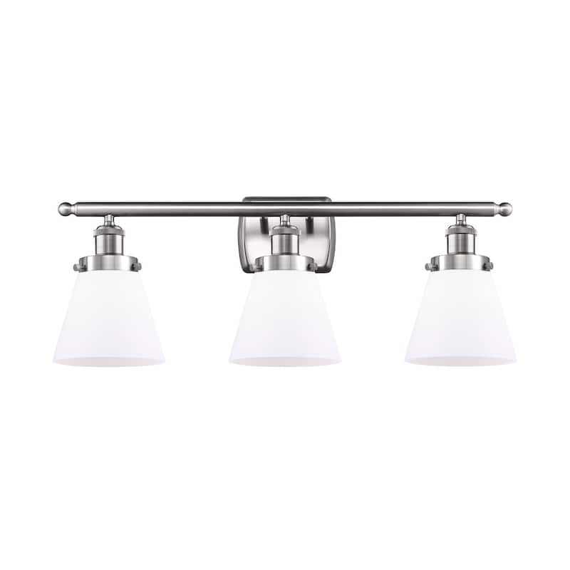 Innovations Lighting Small Cone 3 Light 26" Wide Vanity Light