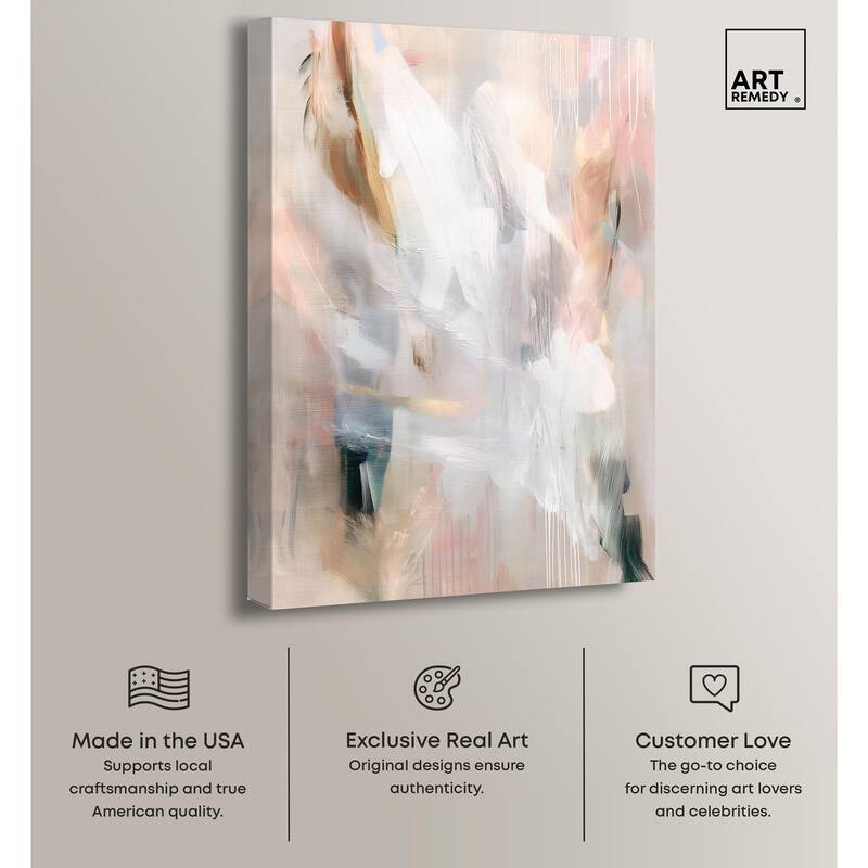 Drifting Colors I Canvas by Art Remedy, Gallery Wrapped