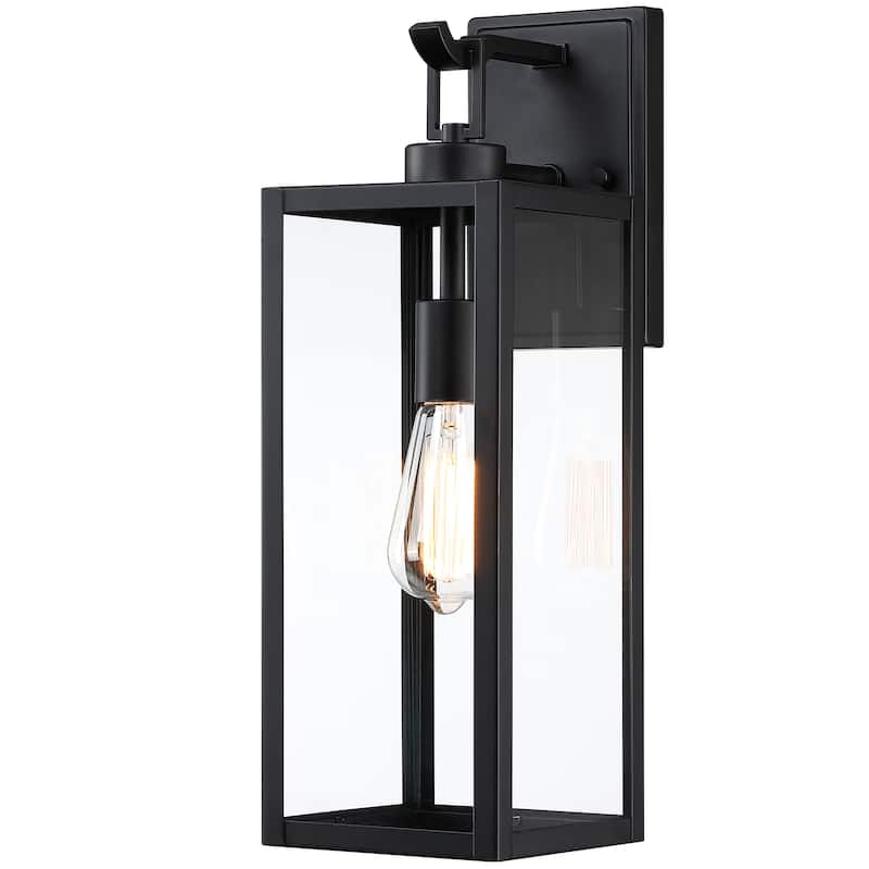 1-Light Outdoor Wall Light - 5.9"x7.83"x17.99" - 5.9"x7.83"x17.99"
