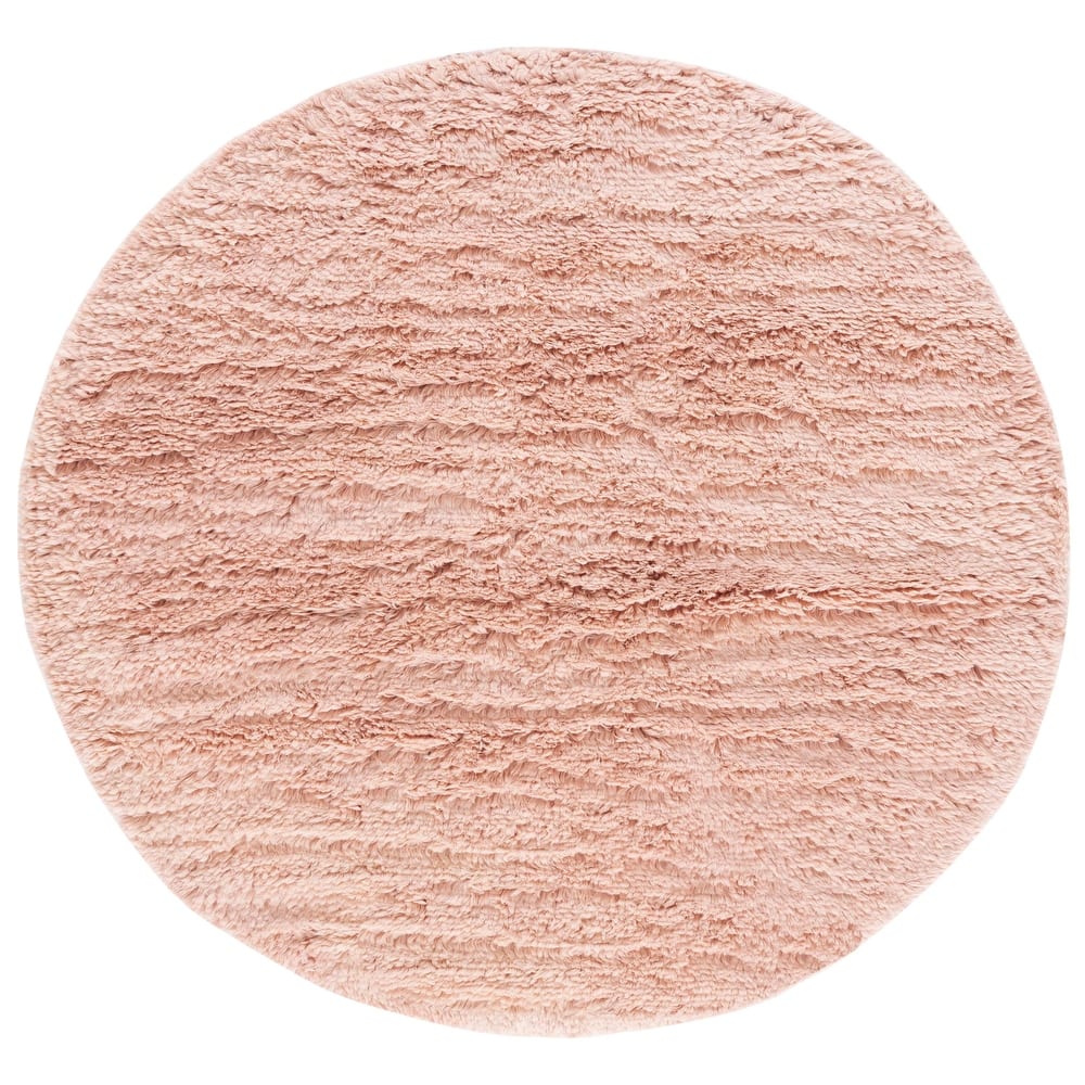 SAFAVIEH Handmade Casablanca Shag Edle Solid Wool Rug