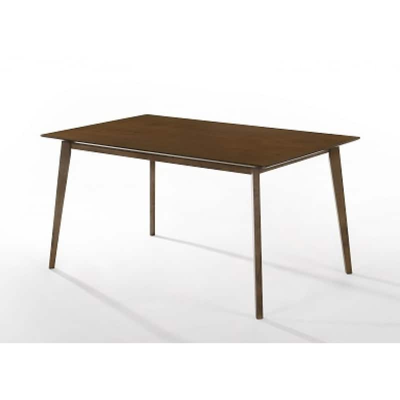 Modrest Castillo Modern Walnut Dining Table