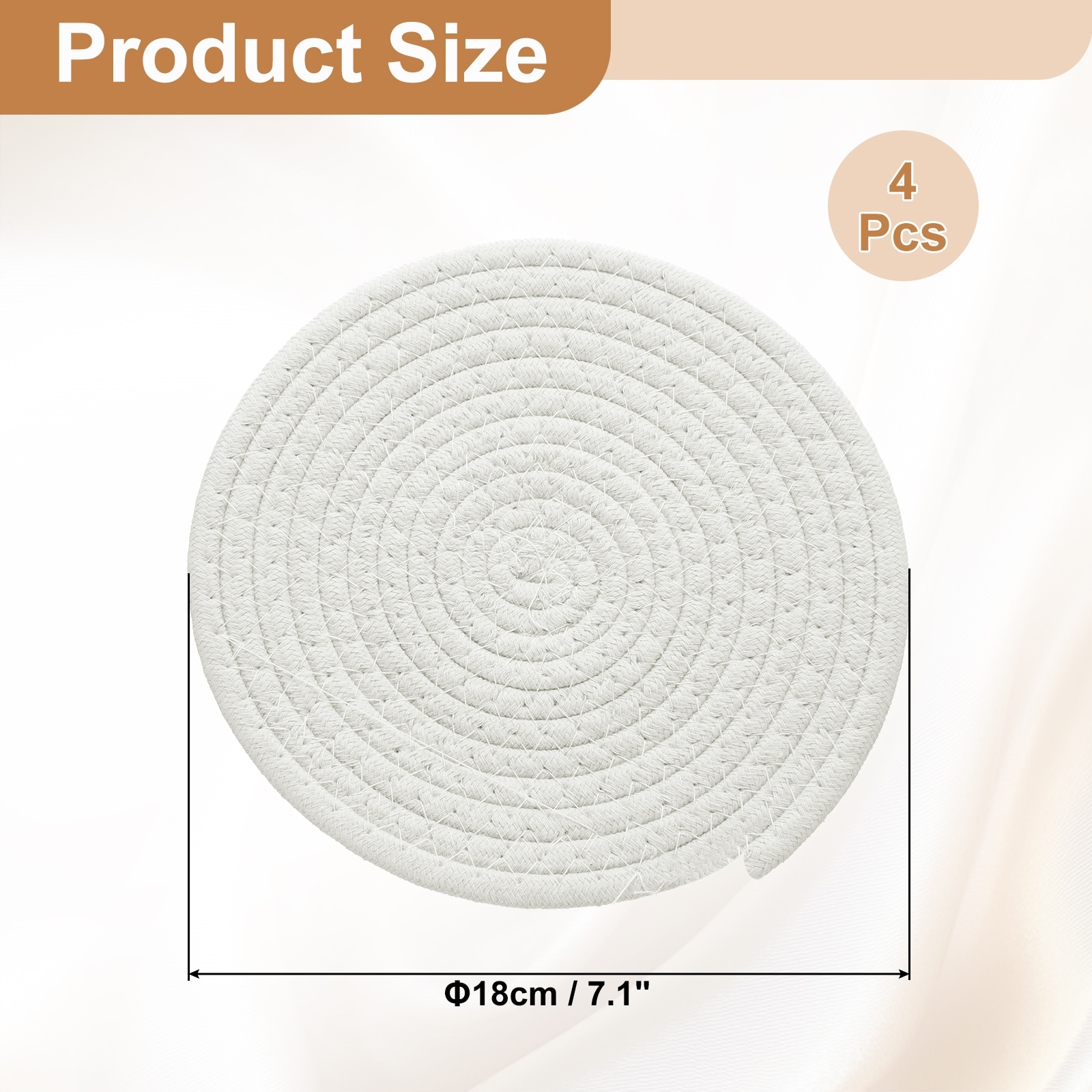 Round Braided Placemats, Woven Placemat Kitchen Table Place Mat
