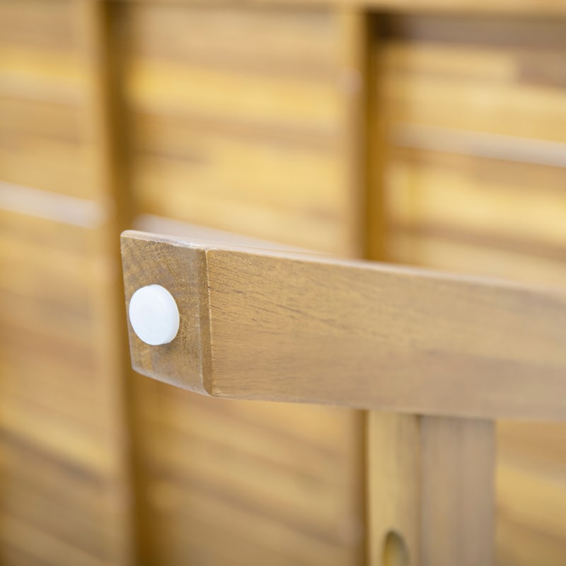 Lumina Outdoor Contemporary Acacia Wood Dining Table by Christopher Knight Home