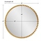 preview thumbnail 7 of 5, Uttermost Dandridge Gold Round Mirror