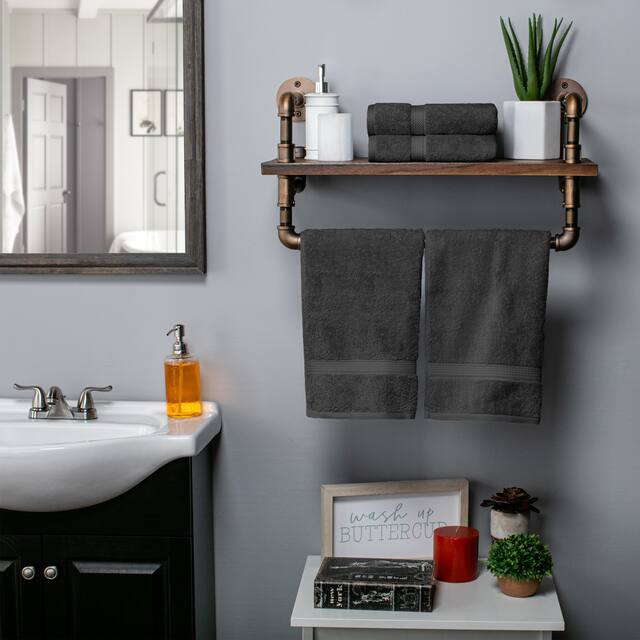 Marche Egyptian Cotton 4 Piece Hand Towel Set by Miranda Haus