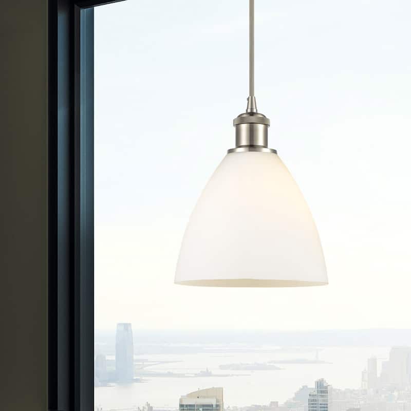 Innovations Lighting 516-1P-11-8 Bristol Pendant Bristol 8" Wide Mini