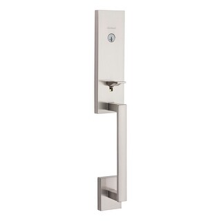 Kwikset Vancouver Single Cylinder Keyed Entry One Piece Exterior Overstock