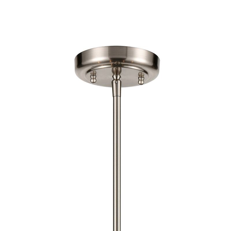 Park Slope 25-inch Wide 4-Light Chandelier in Brushed Nickel