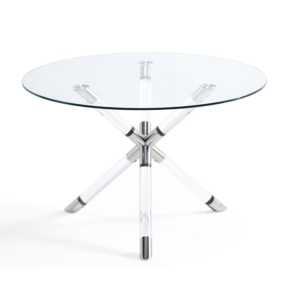 Silver Fixed Dining Tables Bed Bath & Beyond