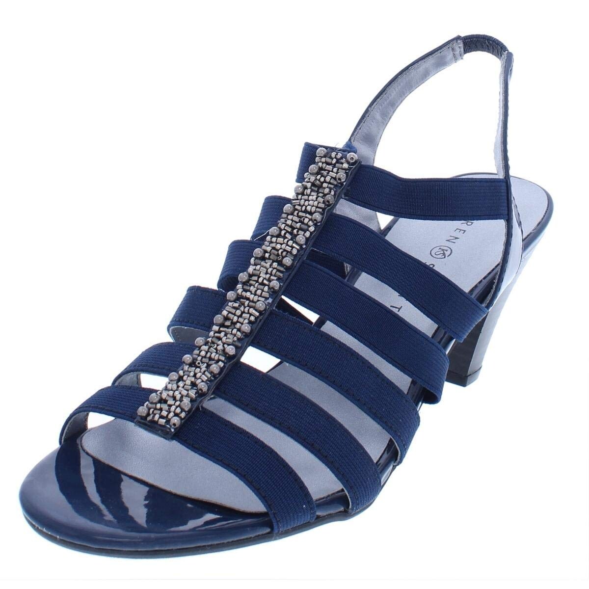 Karen Scott Neema Strappy Women/'s Black Sandals NEW