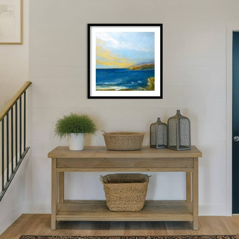 Visciglio by Patrick Dennis Wood Framed Wall Art Print