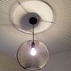 preview thumbnail 1 of 2, Black Sphere Mesh 1-Light Pendant