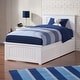 preview thumbnail 116 of 131, AFI Nantucket Platform Bed with Matching Footboard & Storage Drawers