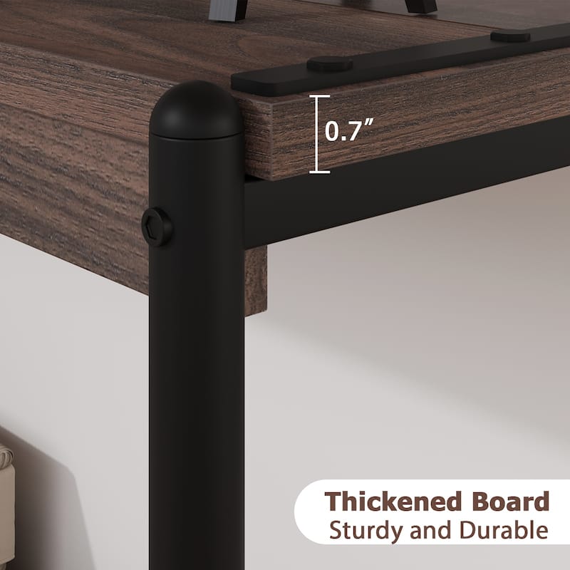 Entryway Table 39.5" Console Table with Storage