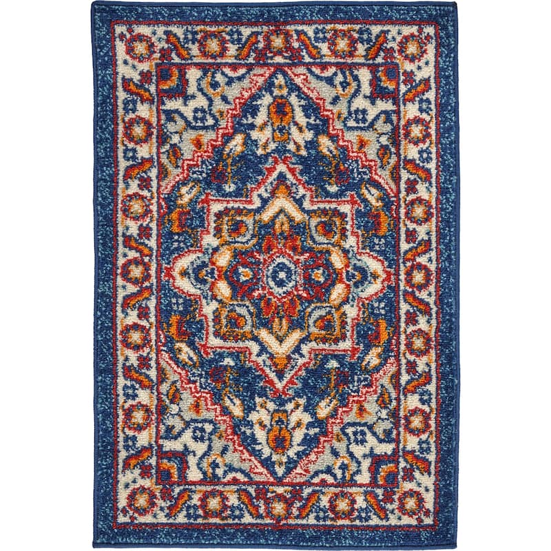 Nourison Passion Persian Garden Medallion Area Rug