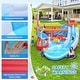 preview thumbnail 3 of 5, 9-in-1 Inflatable Water Slide Park w/ Dual Slides & Jump Area - 200*196*100 in