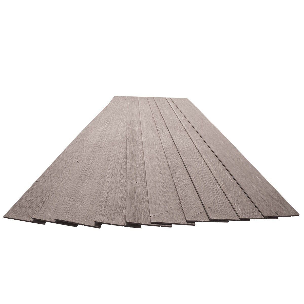 16 Sq Ft Pine Wood Wall Panels Peel Stick Wooden Planks Grey
