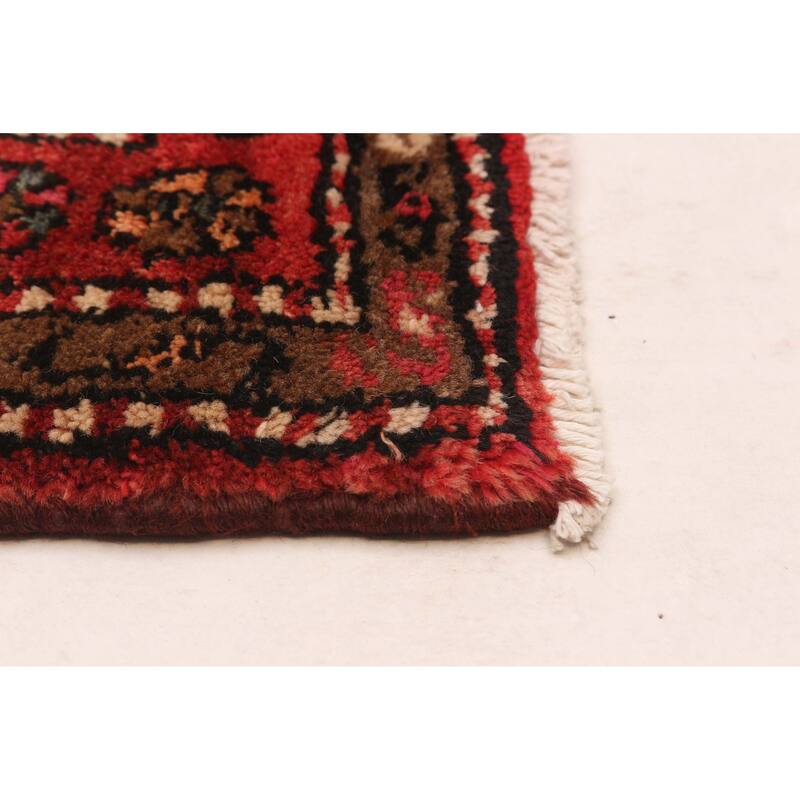 ECARPETGALLERY Hand-knotted Anadol Red Wool Rug - 4'5 x 8'6