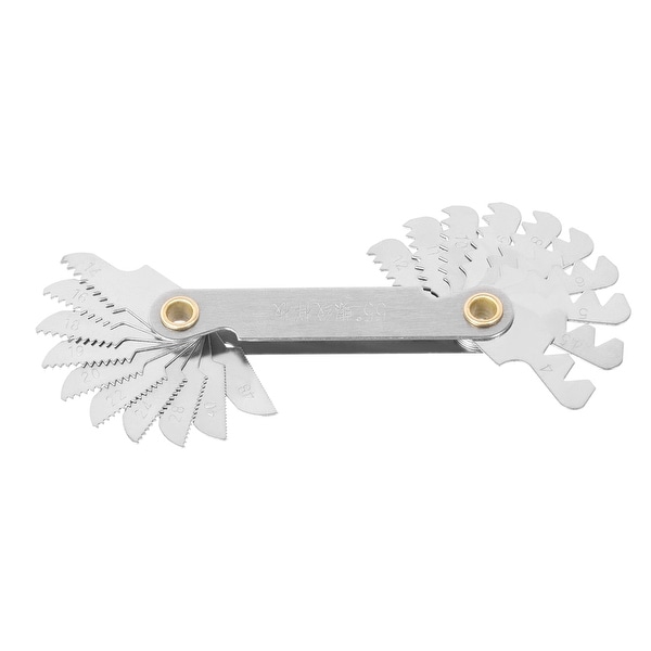 Screw Thread Pitch Cutting Gauge Tool Imperial 55 Degree 4-48 Stainless Steel - Imperial 55 Degree 4-48, 1pcs