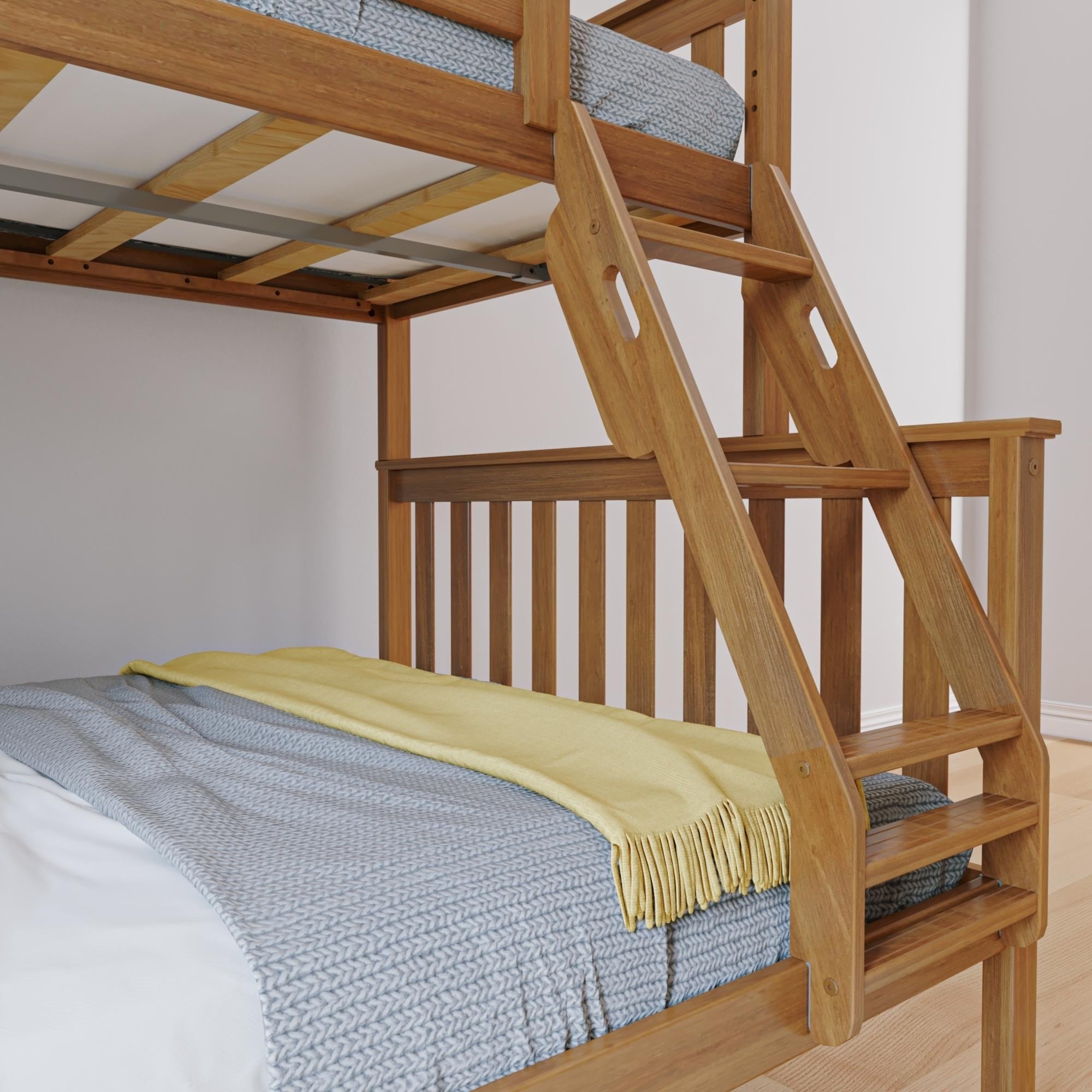 Max and lily twin shop over full bunk bed