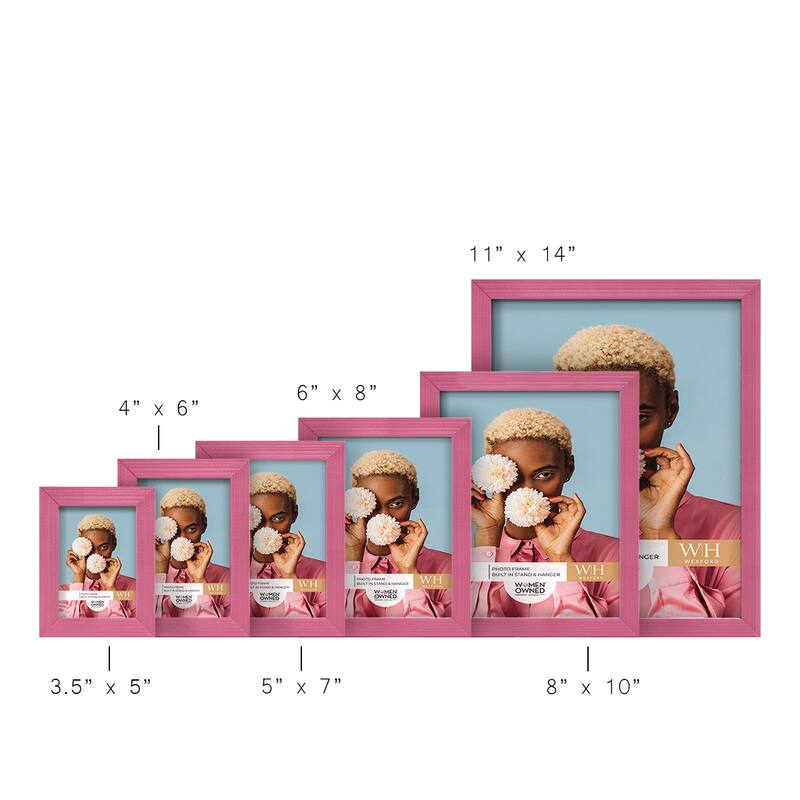 4 Piece Set Solid Wood Picture Frame