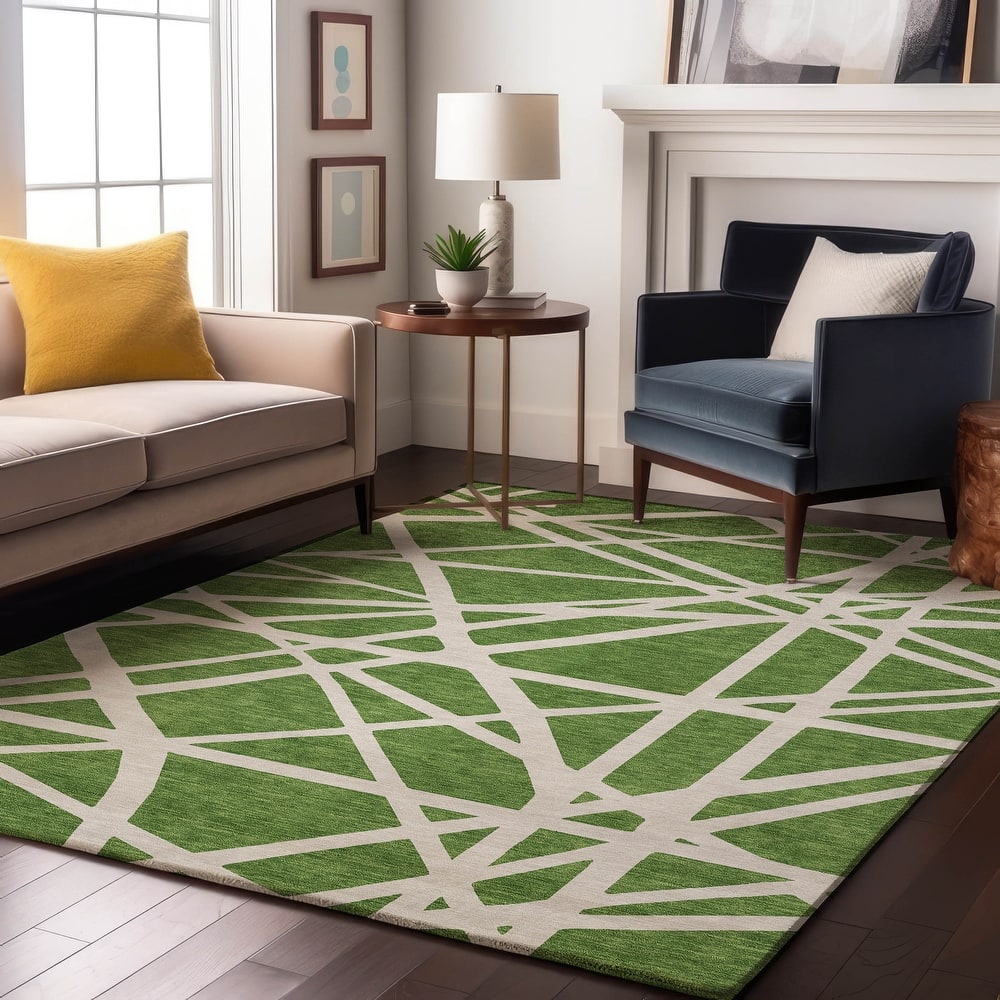 Premium Washable Super Soft Contemporary Harvey Mayfield Rug
