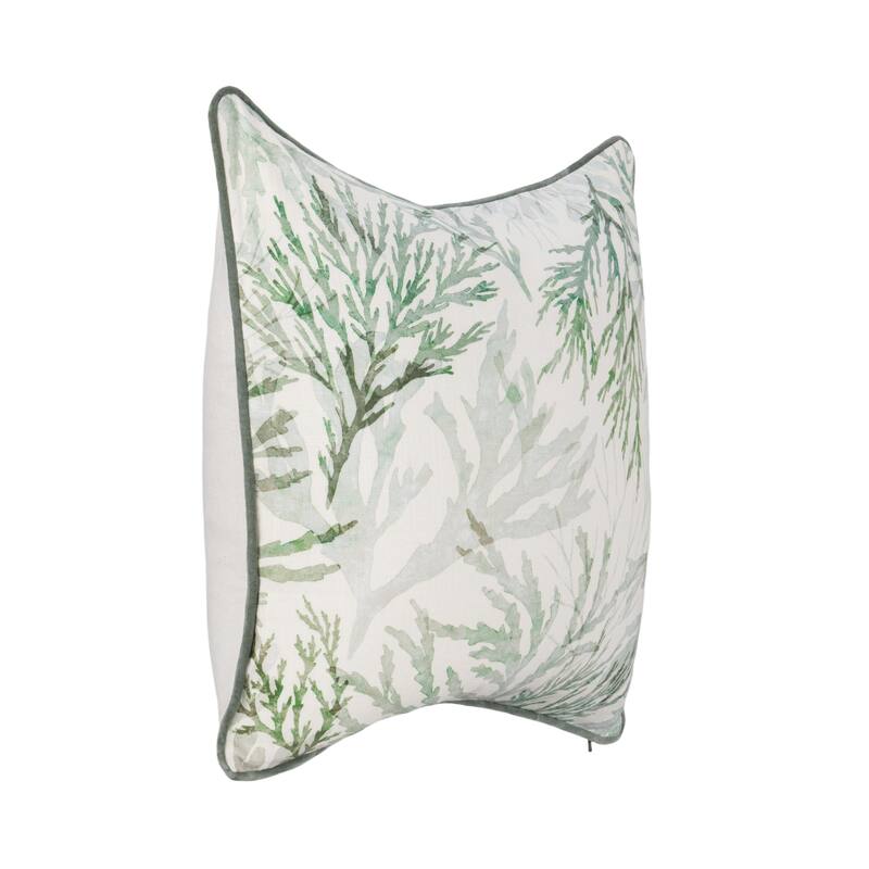 Villa by Classic Home Lessonia Cotton Fabric Throw Pillow