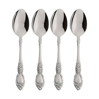 Oneida Grand Majesty Teaspoons – 18/10 Stainless Steel – Glossy Finish