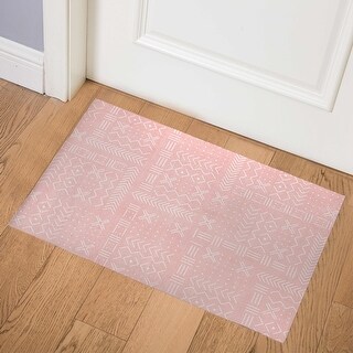 EDAN BLUSH Doormat By Kavka Designs - Bed Bath & Beyond - 31259553