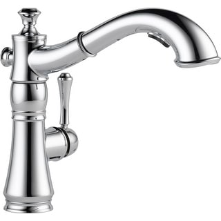 Delta Cassidy Single Handle Pull-Out Kitchen Faucet 4197-DST ...