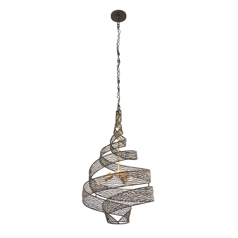 Varaluz Flow 3-Light Twist Pendant
