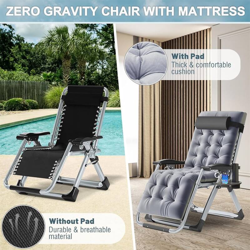 Zero Gravity Chair, Outdoor Lounge Chairs Sun Loungers