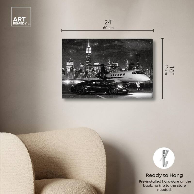 Luxury in New York Canvas by Art Remedy, Gallery Wrapped