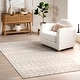 preview thumbnail 22 of 80, Nuloom Emmy Moroccan Trellis Area Rug 6' Round - Neutral