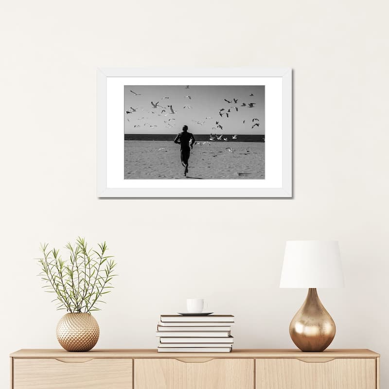 iCanvas "Victor With Birds" by Gregory Prescott PFA