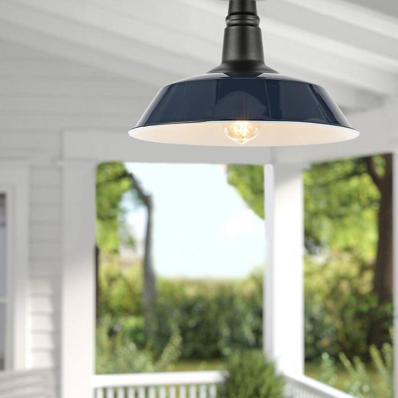 Cassidy 14" LED Semi-Flush Mount, by JONATHAN Y