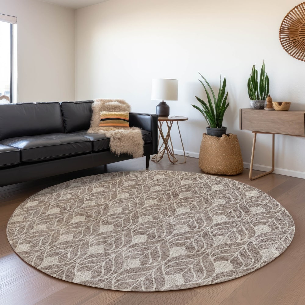 Premium Washable Super Soft Geo Teardrop Mayfield Rug