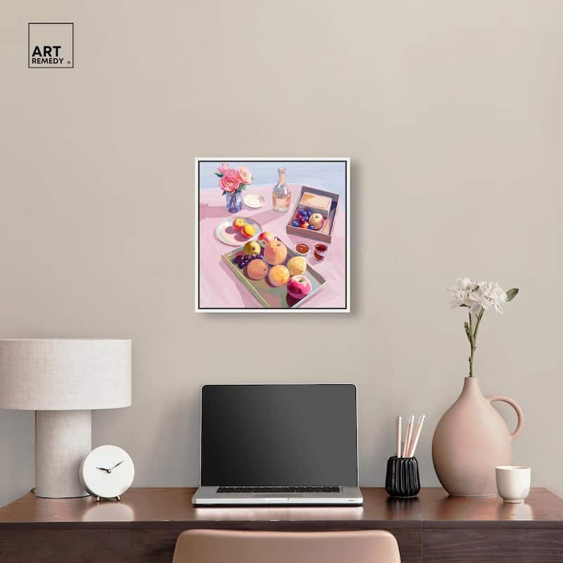 Fresh Fruits Canvas by Art Remedy