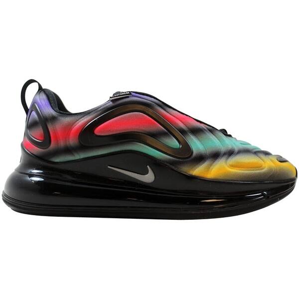 Shop Nike Air Max 720 Black Metallic Silver Aq3196 011 Grade School Size 5 5y On Sale Overstock 30703796