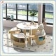 preview thumbnail 7 of 8, Kids Table and Chairs Set, 5 Piece Toddler Table and Chairs Set with Storage