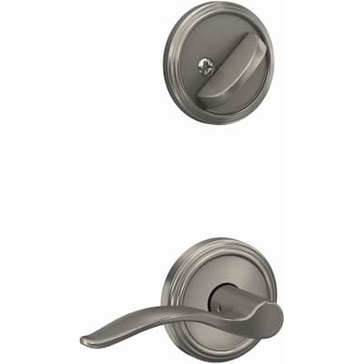 Schlage Custom Single Cylinder Keyed Entry Interior Only Pack with