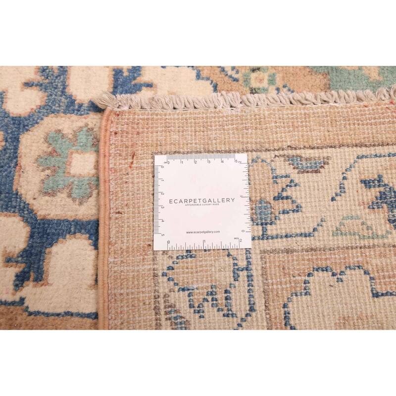 ECARPETGALLERY Hand-knotted Finest Ghazni Light Copper Wool Rug - 6'7 x 9'6