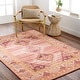 preview thumbnail 7 of 16, Awate Traditional Area Rug 2' x 3' - Red/Cream
