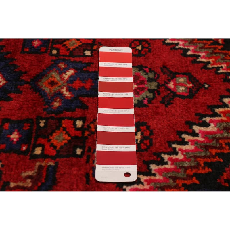 ECARPETGALLERY Hand-knotted Anadol Red Wool Rug - 3'5 x 6'11