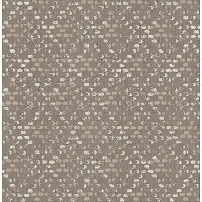A-Street Prints Blissful Brown Harlequin Wallpaper
