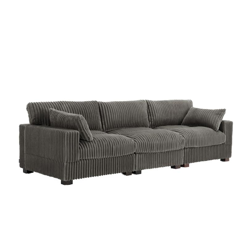 U-shaped Modular Sectional Set Upholstered Sofa Couch