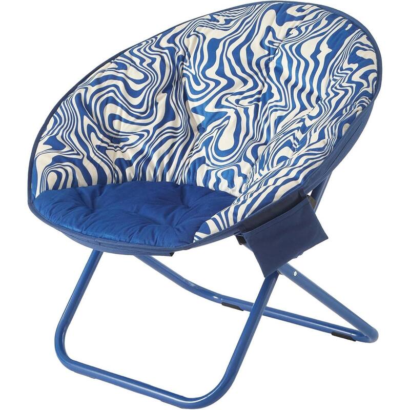 Urban Lifestyle Micromick Saucer Chair - Blue