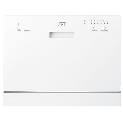 Sunpentown SD-2201W Countertop Portable Dishwasher - White
