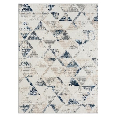 Taviv Geometric Area Rug By HomeRoots - 8' x 10'