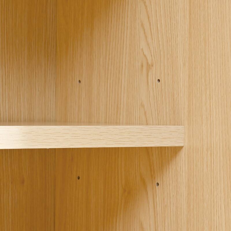 Farmhouse 72" Tall Kitchen Pantry Cabinet, Freestanding Curved Design with Adjustable Shelves and Hidden Drawer